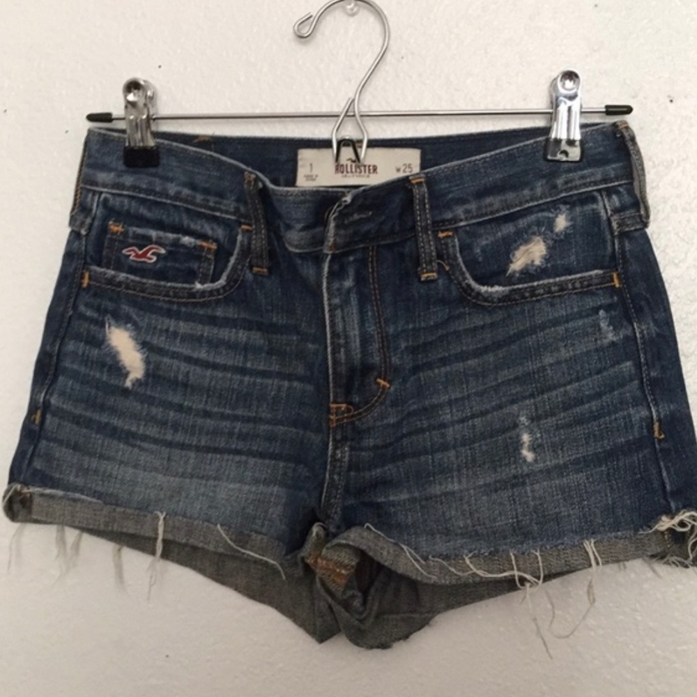Hollister High Waisted Jean Shorts